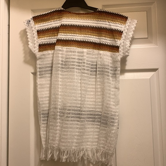 Embroidered Mexican blouse - Picture 3 of 4